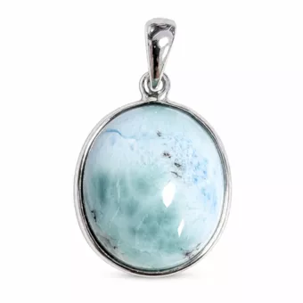 Pendentif Argent 925 Larimar AA 2,04g