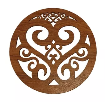 Panneau en Bois Aimanté Décor Baroque 18cm pour HMD999