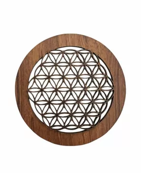 Panneau Aimanté  Fleur de Vie 9cm pour USB999