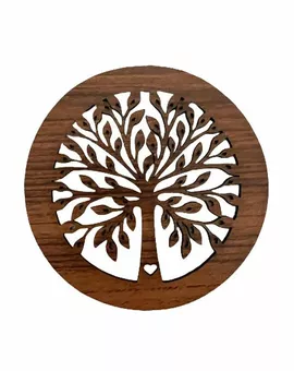 Panneau Arbre de Vie Coeur 9cm pour USB999