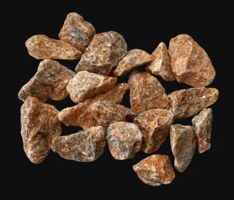 Calcite Orchidée brut 500g