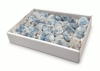 Présentoir Célestine A Pierres Brutes 3-7 cm 2,5-3 kg