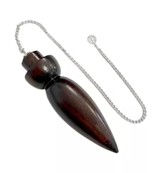 Pendule Cône en Bois de Rose 6cm