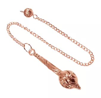 Pendule Isis en cuivre & laiton