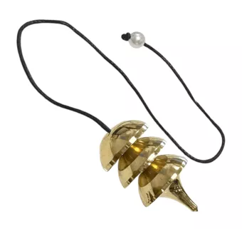 Pendule Osiris en Laiton Cordon en Cuir
