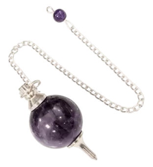 Pendule sphère Améthyste 4cm