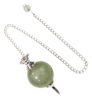 Pendule Sphère Aventurine Verte 4cm
