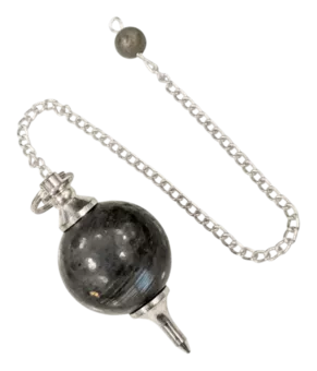 Pendule Sphère Labradorite 4cm