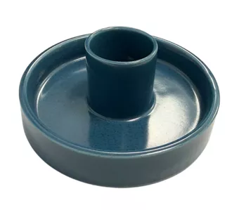 Porte Encens Céramique Bleu pour Palo Santo 10.50cm