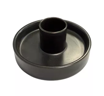 Porte Encens Céramique Noir pour Palo Santo 10.50cm