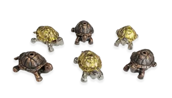 Porte Encens Métal Tortue X6