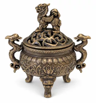 Brûle-encens Qilin 6 cm