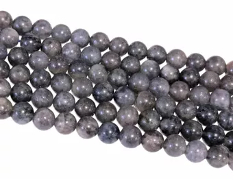 Fil de Perles Rondes Cordiérite Iolite A 8 mm