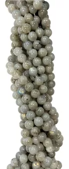 Perles Rondes sur Fil Labradorite AB 10mm