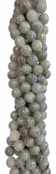 Perles Rondes sur Fil Labradorite AB 6-7mm