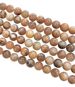 Pierre de lune adulaire multicolore perles 8mm sur fil 40cm