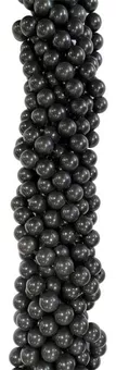Perles Rondes sur Fil Shungite A 8mm