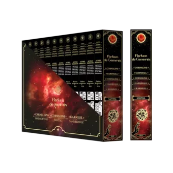 Encens Smudge Stick Parfum de Gemmes Santal & Cornaline 20g