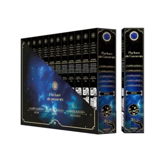 Encens Smudge Stick Parfum de Gemmes Musc & Lapis-Lazuli 20g