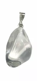 Pendentif pierre roulée Cristal de Roche AA