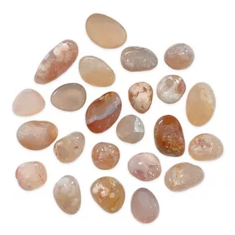 Agate Fleur de Cerisier AB pierres roulées 2-3cm 250g