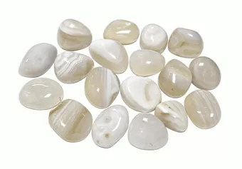 Agate Blanche A Pierres Roulées 2-3 cm 250 g