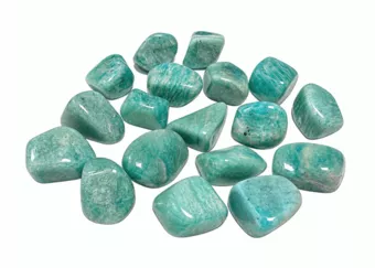 Amazonite Brésil AA pierres roulées 2-3cm 250g