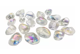 Quartz Angel Aura A Pierres Roulées 2-3cm 250g