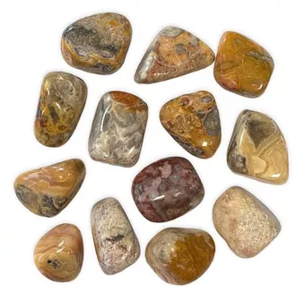 Agate Crazy Lace AB Pierres Roulées 2-3cm 250g