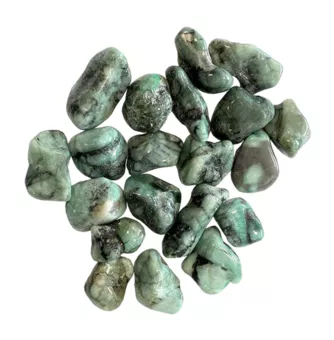 Émeraude A Pierres Roulées 2-3cm 250g