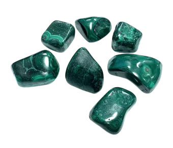 Malachite A pierres roulées 250g