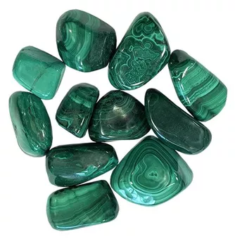 Malachite AA pierres roulées 250g