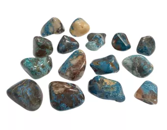 Shattuckite AA pierres roulées 250g