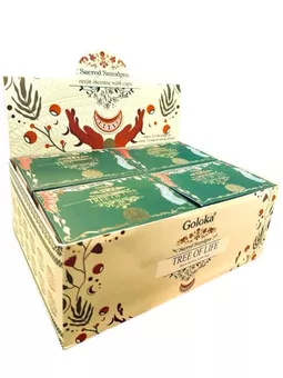 Goloka pastille charbon avec résine Arbre de Vie