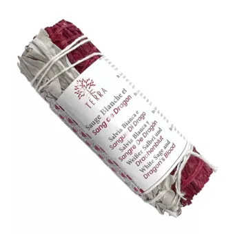 Sauge blanche et Sang de Dragon fagot 25-30g 10cm