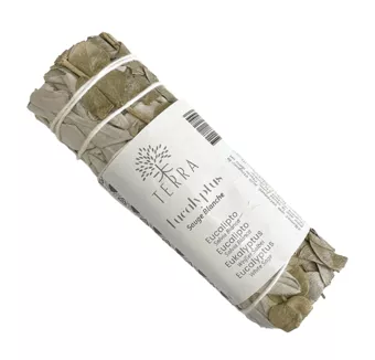 Sauge blanche & Eucalyptus fagot 25-30g 10cm