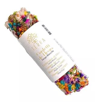 Sauge Blanche & Confetti de Fleurs Fagot 25-30gr 10cm