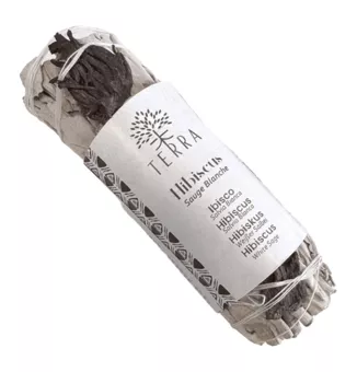 Sauge Blanche & Hibiscus Fagot 25-30gr 10cm