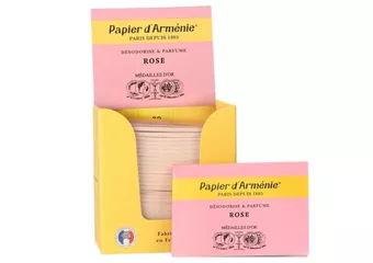 Papier d'Armenie à la Rose x30