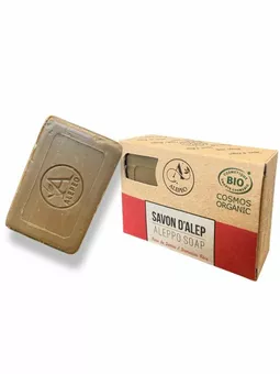 Savon d'alep rose de damas 100g - ECOCERT