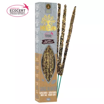 Encens Smudge Ecocert Herbio Sauge Blanche 20g