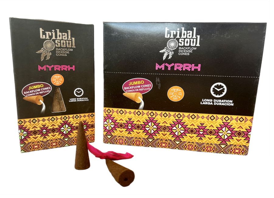 Tribal Soul Encens en cones - Myrrhe