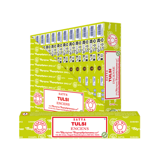 Encens Satya Tulsi Basilic Sacré Masala 15g