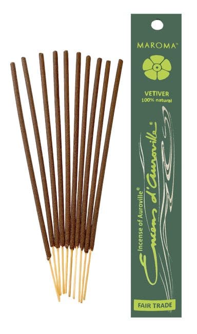 Encens d'Auroville Vetiver 5x 10 Sticks