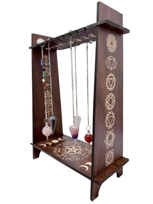 Porte pendules divinatoire bois Marron chez Arabesk|fr