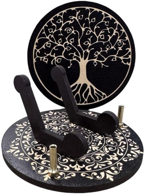 Porte Encens plaque  arbre de vie 10cm chez Arabesk|fr