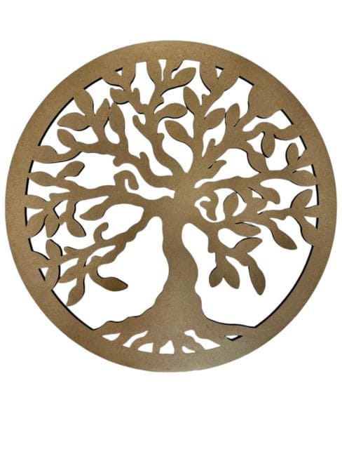 Plaque bois Arbre de Vie 30cm