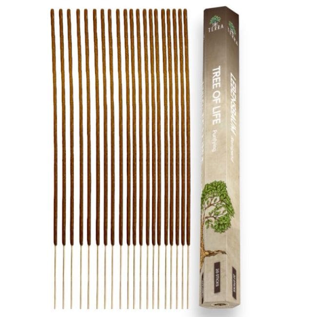 Encens Terra Arbre de Vie hexa sans charbon 30grs chez Arabesk|fr