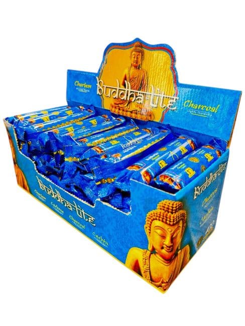 Charbon Fragrances & Sens Bouddha Lite présentoire  400x33mm chez Arabesk