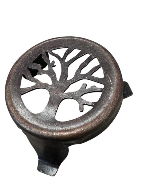 Porte charbon Arbre de vie en metal chez Arabesk